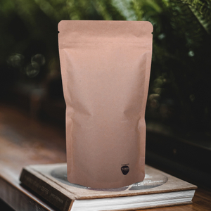 Custom Printed Kraft Paper Stand Up Coffee Packaging Bags Manufacturers in China