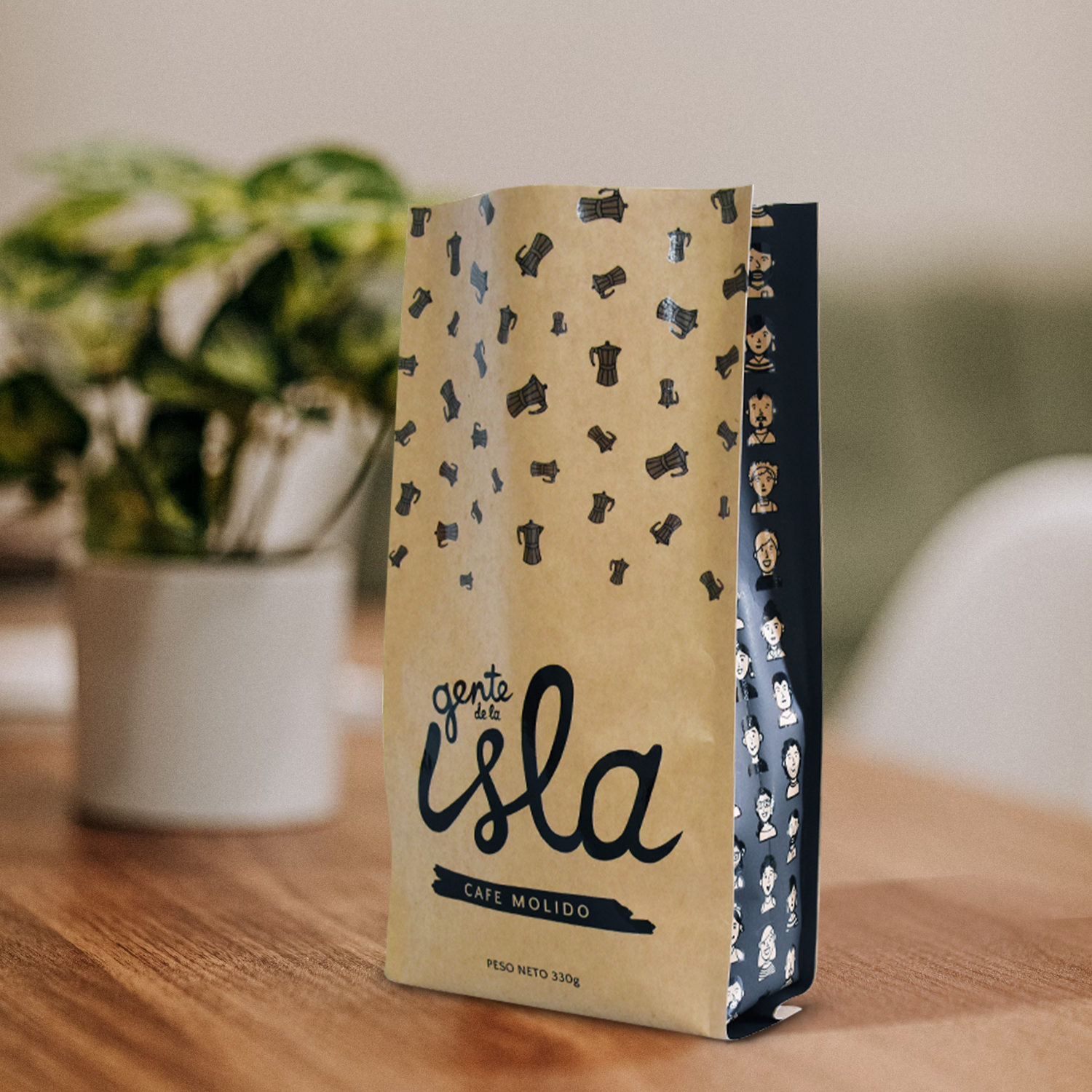 Laminated Material Eco Compostable Coffee Packaging Organic Packaging ...