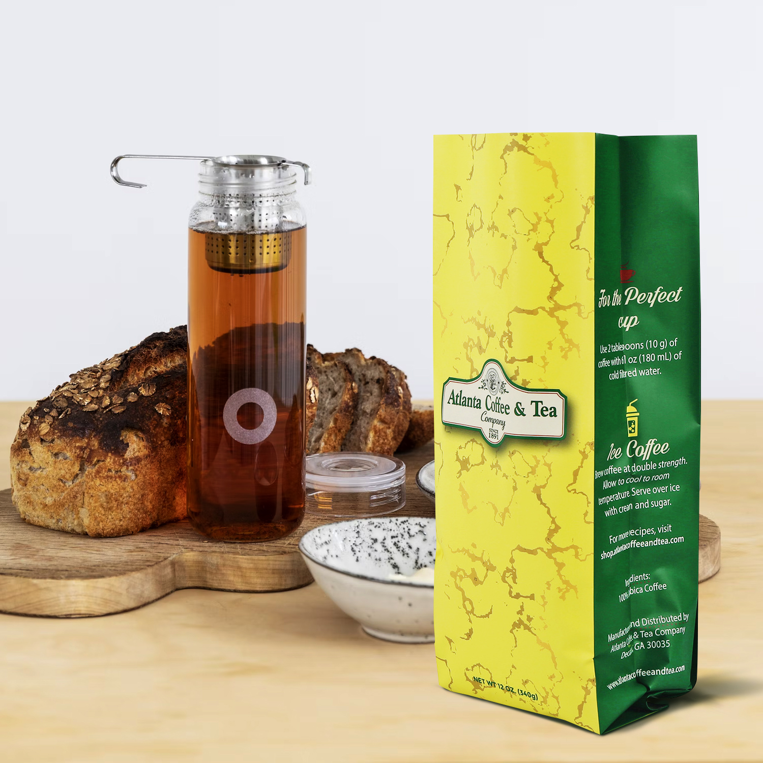 Environmentally Friendly Carbon Neutral Side Gusset Coffee Bags with