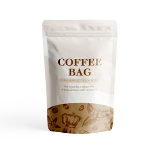 Custom Stand Up Pouch for Organic Coffee Tea