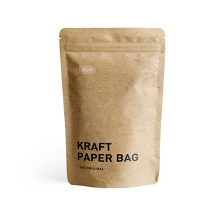 Kraft Paper Stand Up Pouch