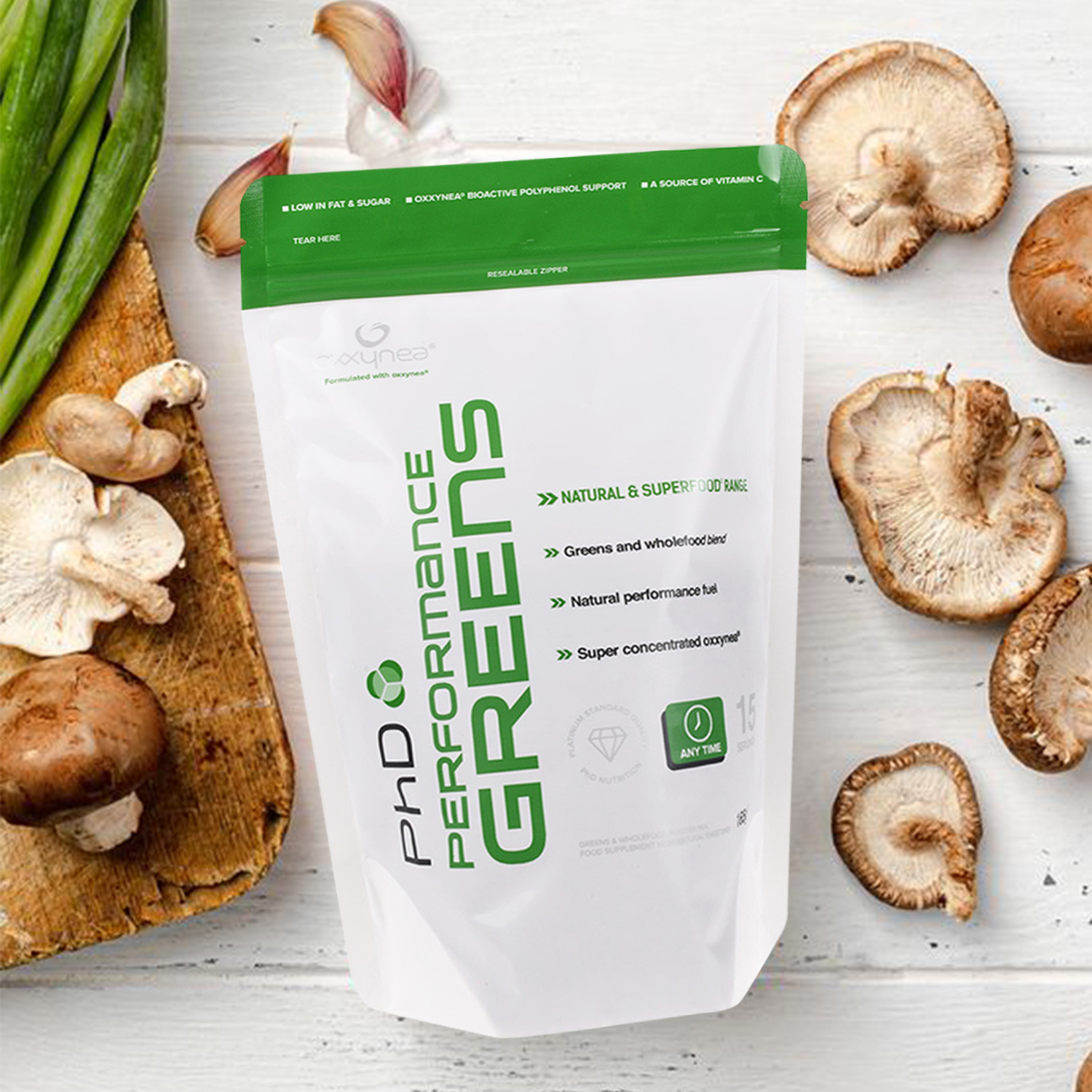 Post Consumer Recycled (PCR) Whey Protein Stand Up Bags