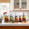 Laminated Material Moisture Proof Biodegradable Ziplock Bags for Vegan Organic Food