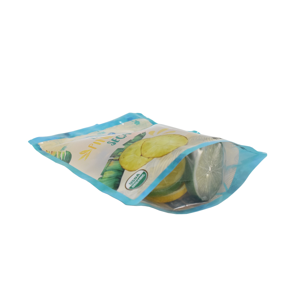 100% Organic Dried Pineapple Piña Seca Packaging Bag Made From Recyclable Material