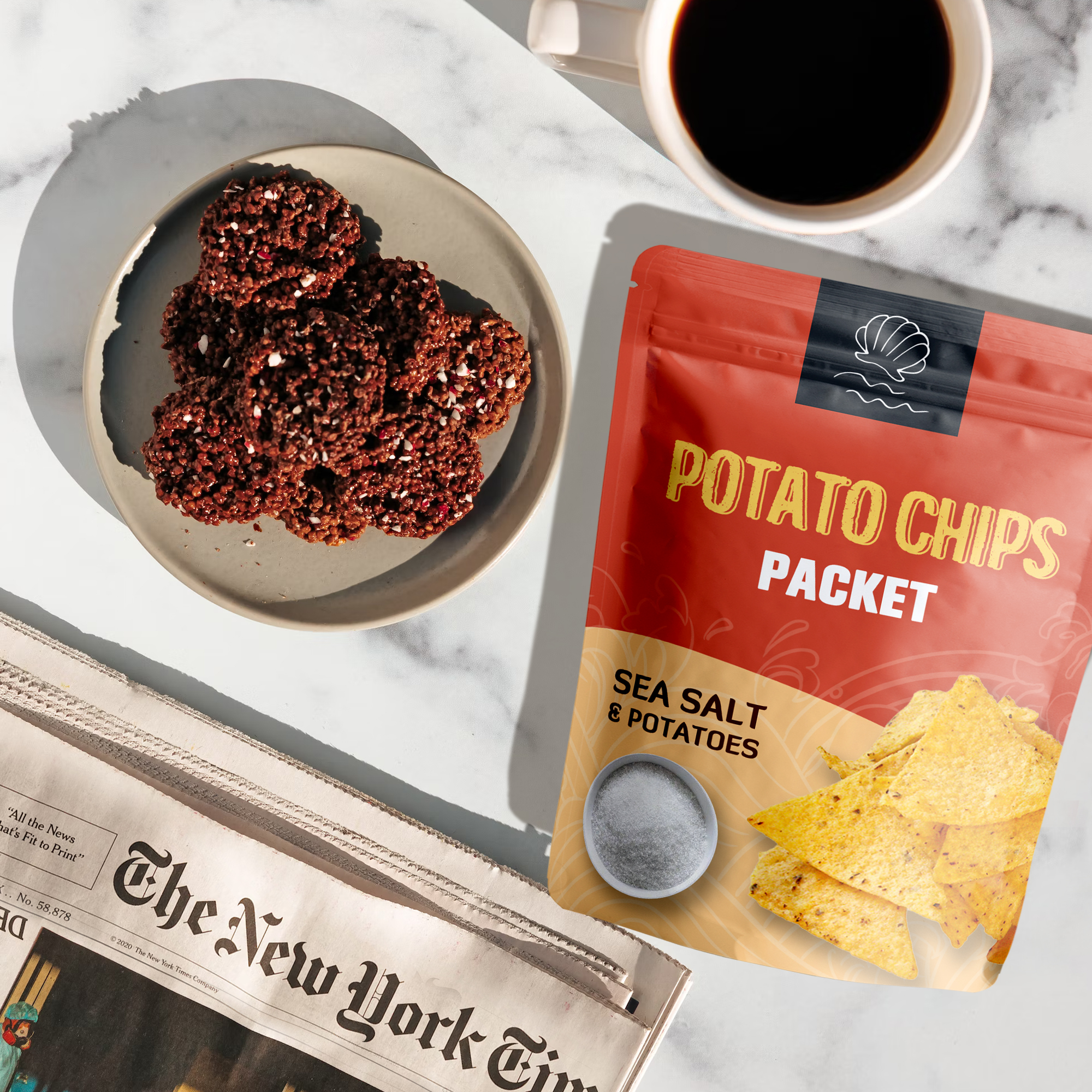 Custom Biodegradable Potato Chips Bags