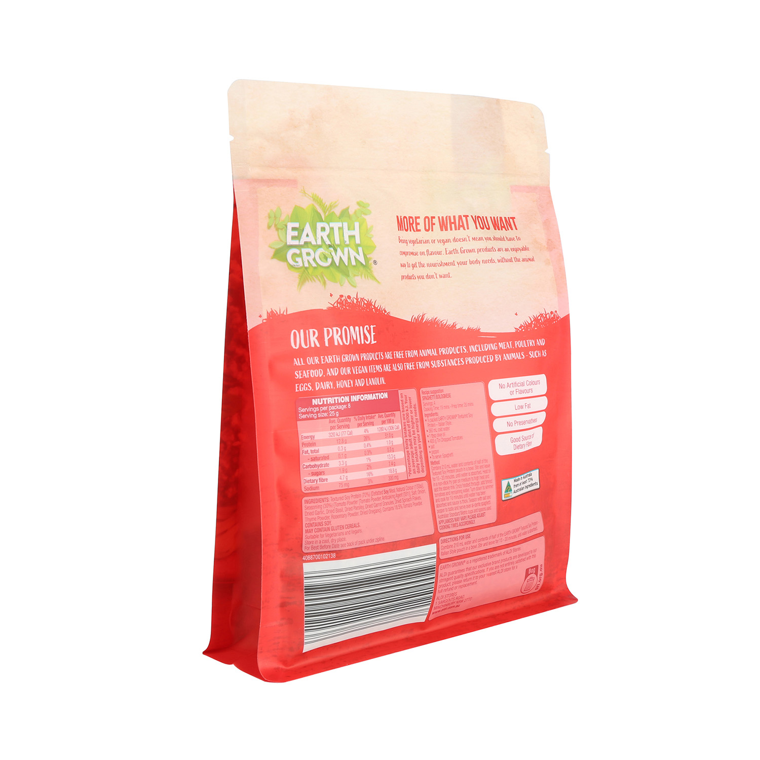 Compostable Flat Bottom Packaging Vegan Food Bag Wholesale