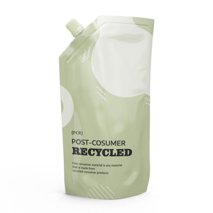 Post-consumer Recycled Spout Pouch
